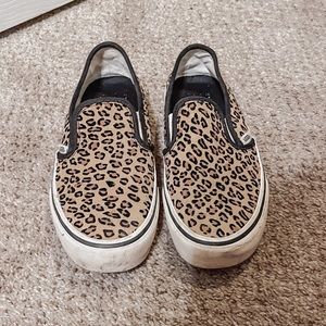 cheetah print vans